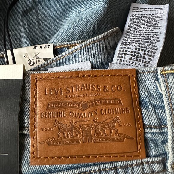 Levi's Women's Premium Ribcage Straight Ankle Jeans NWT Size 31 - Picture 4 of 12